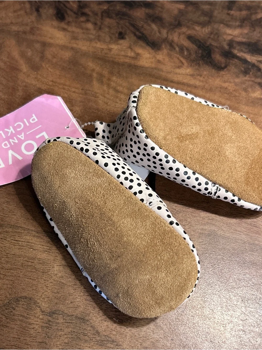 Piper Finn Dottie Low Top Soft Sole Leather Oxfords